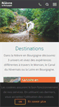 Mobile Screenshot of nievre-tourisme.com